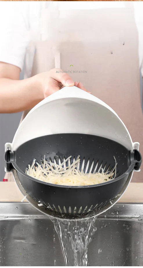 Wet Basket Vegetable Cutter & Strainer